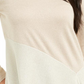 Alfani Women's Metallic Colorblock Pullover Top Brown Size Medium