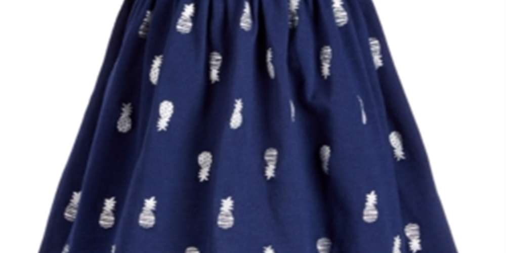 First Impressions Baby Girl's Printed Sundress Blue Size 0-3 Months