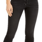 INC International Concepts Women's Lace up Pull on Skinny Jeans Black Size 4