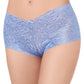 INC International Concepts Women's Sexy Cheeky short Panty Blue Size XX-Large