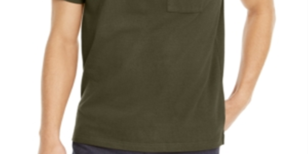 Levi's Men's Heavyweight Pocket T-Shirt Green Size Large