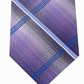 Van Heusen Men's Vh Shaded Plaid Tie Purple Size Regular