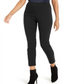 Thalia Sodi Women's Cropped Button Hem Pants Black Size Small
