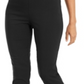 Thalia Sodi Women's Cropped Button Hem Pants Black Size Small