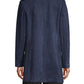 Calvin Klein Women's Faux Suede Open Front Topper Jacket Blue Size 10