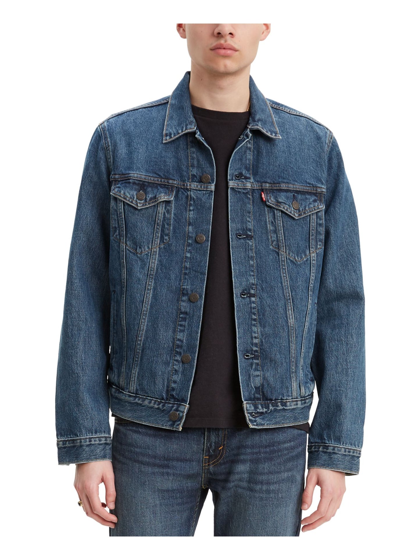 Levi's Men's Trucker Jacket Blue Size Large