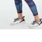 Ideology Women's Mid Rise Chevron Print Leggings Blue Size X-Small