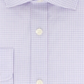 Tommy Hilfiger Men's Slim Fit Stretch Check Dress Shirt Purple Size L