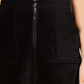 Rewash Women's Mini Skirt Black Size Small