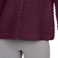 JM Collection Women's Textured Two button Front Top Purple Size Petite Small