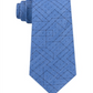 Calvin Klein Men's Algebra Print Slim Tie Blue Size Regular