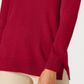 Karen Scott Women's V Neck Solid Sweater Red Size X-Small