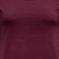 Karen Scott Women's Cotton Lace Hem Top Red Size Medium