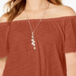 Style & Co Women's Convertible Off the Shoulder Top Red Size XX-Large