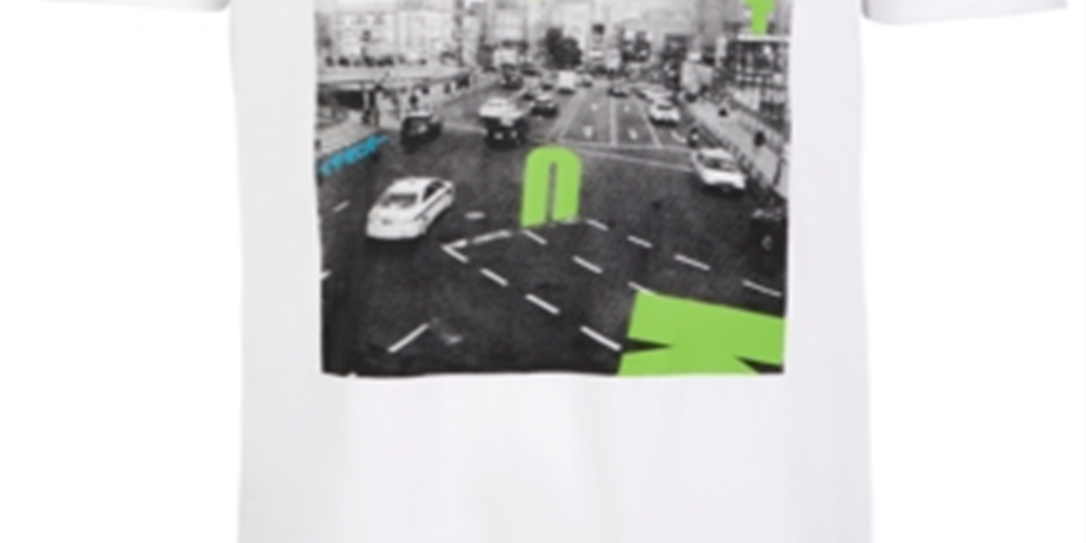 Ideology Men's Logo Graphic Short Sleeve Classic T-Shirt White Size Large
