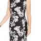 Natori Women's Sleeveless Above the Knee Sheath Party Dress Black Size 4