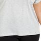 Ideology Women's Graphic Magic T-Shirt Gray Size 1X