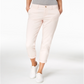 Maison Jules Women's Pants Pink Size 14