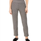 Charter Club Women's Printed Pull on Pants  Black Size 4P
