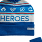 Dc Comics Little & Big Boy's 2 Pc Justice League Hat & Gloves Set Blue One Size