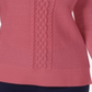 Karen Scott Women's Cable Knit Sweater Pink Size XS