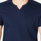 INC International Concepts Mens Split Tee Basic Navy XS