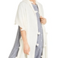 Charter Club Women's Cashmere Tasseled Scarf White One Size