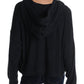 Free People Women's Radiant Hoodie  Black Size SM
