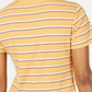 Ultra Flirt Junior's Rib Knit Crew Neck T-Shirt Brown  Size XS