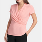 DKNY Women's Ruched Top Orange Size Large