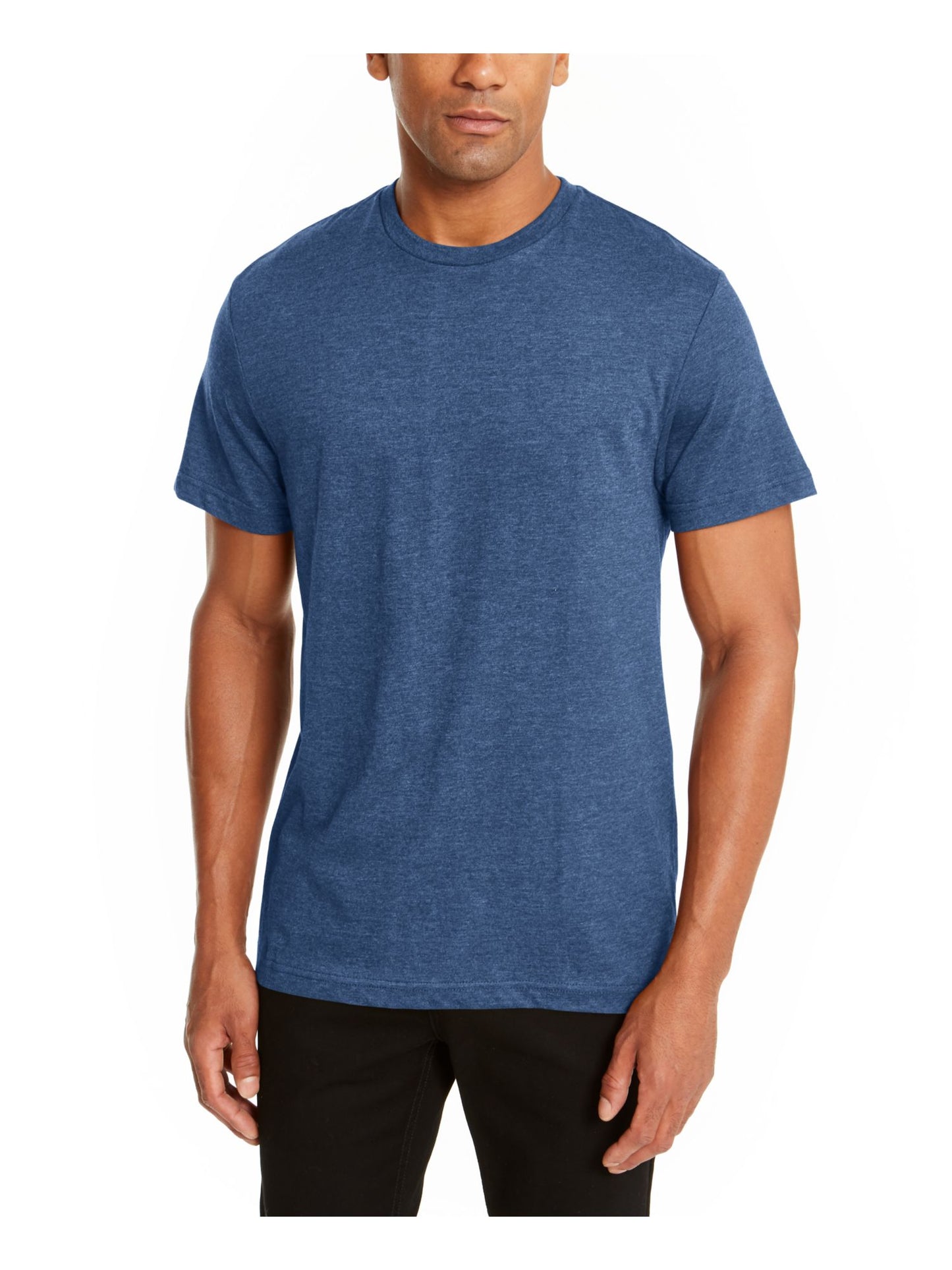 Alfani Men's Crewneck Undershirt Blue Size XX-Large