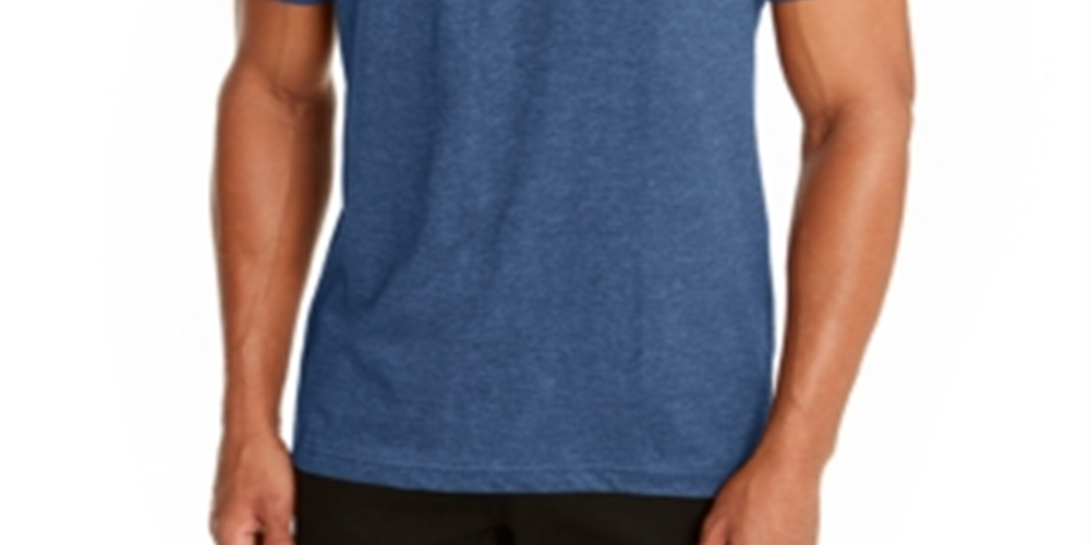 Alfani Men's Crewneck Undershirt Blue Size XX-Large