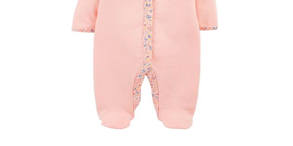 Carter's Baby Girls' Footie Sleep N Play Pink Bunny Size 6 Months
