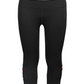 Ideology Big Girl's Cage Capri Leggings Black Size XL