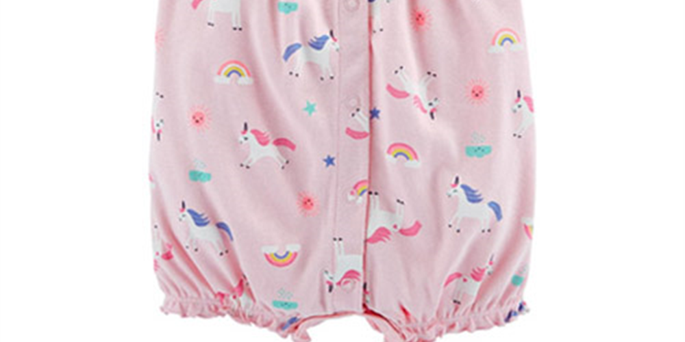 Carter's Baby Girl's Creeper Pink Size 9 MOS
