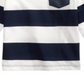 First Impressions Baby Boy's Cotton Rugby Stripe T-Shirt  Blue Size 24 M
