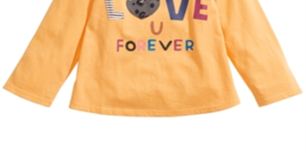 First Impressions Baby Girl's Owl Love U T-Shirt Yellow Size -12 M