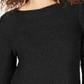 INC International Concepts Women's Shine Sweater Black Size Petite XL