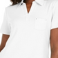 Karen Scott Women's Cotton Polo Shirt White Size XS