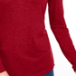 Maison Jules Women's Turtleneck Top Red Size XS