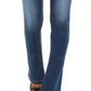 INC International Concepts Women's Bootcut Tummy Control Jeans Blue Size 10P