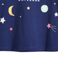 First Impressions Baby Girl's Universe Print Cotton T-Shirt  Blue Size 3-6M