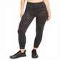Ideology Women's Tonal Print Leggings Black Size M
