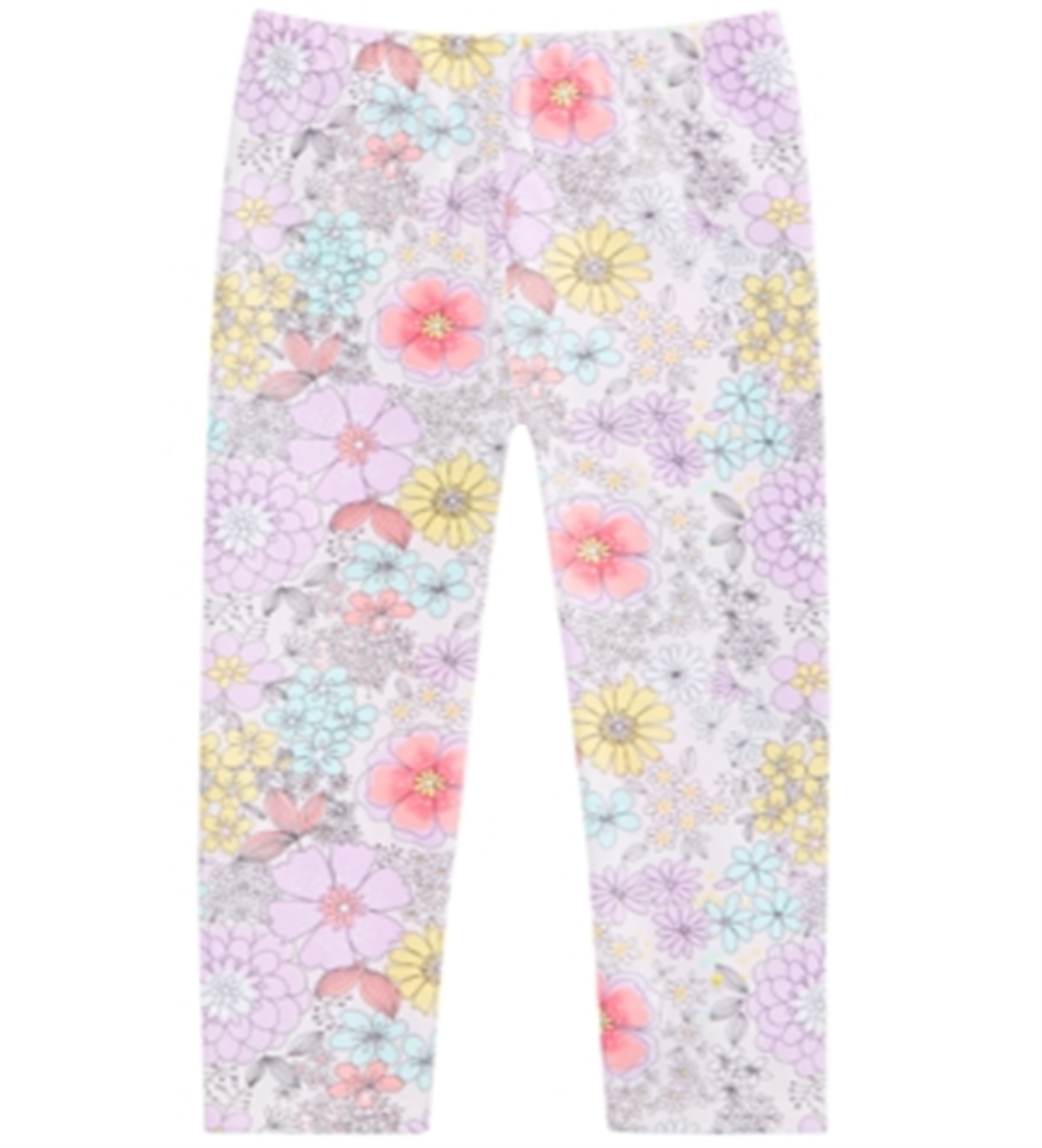 First Impressions Baby Girl's Floral Print Leggings  Pink Size -3-6M