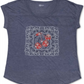 Style & Co Women's Graphic Print T-Shirt  Blue Size Small