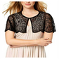 Adrianna Papell Women's Formal Top Black Size Medium