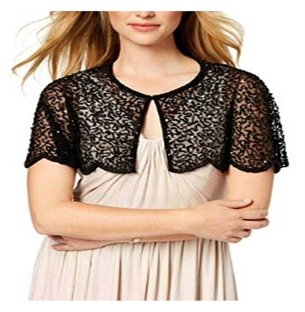 Adrianna Papell Women's Formal Top Black Size Medium