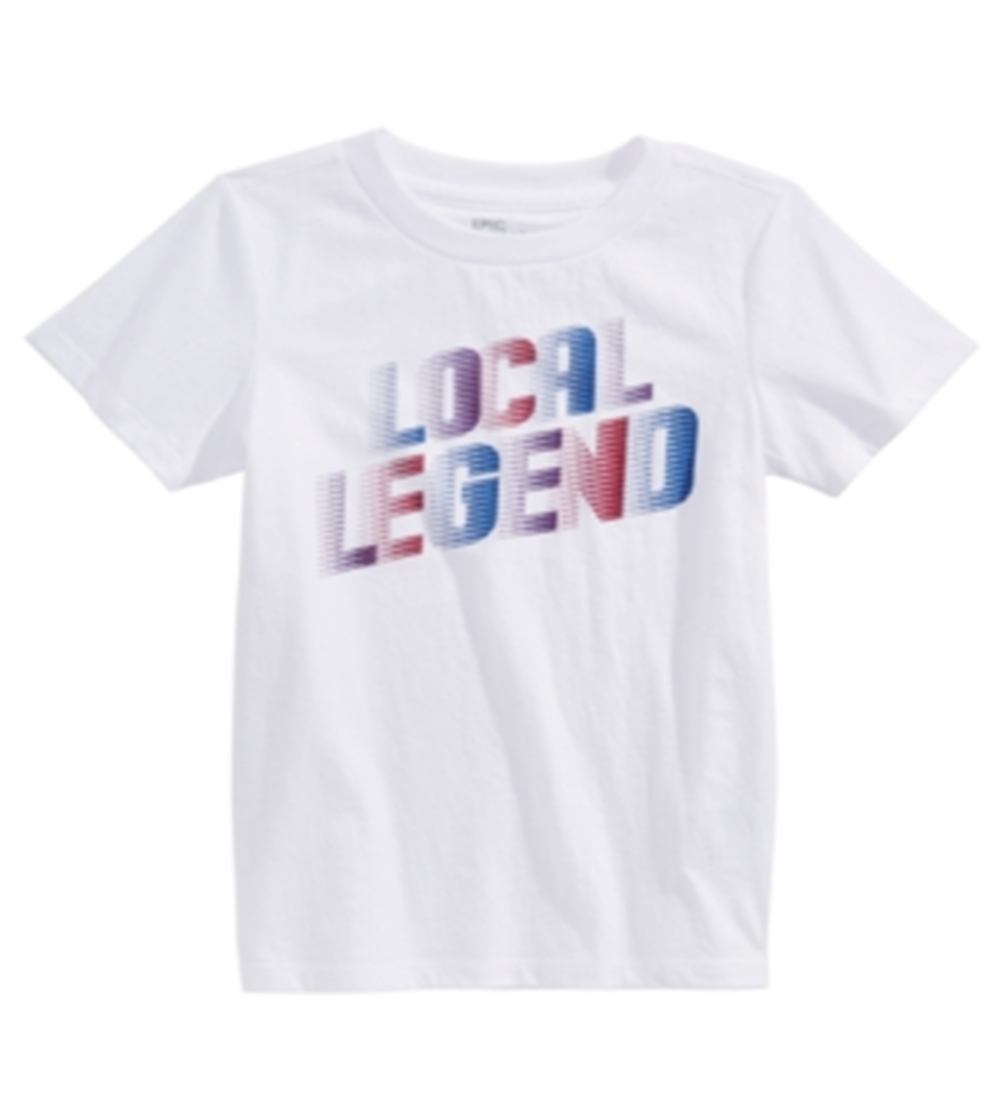 Epic Threads Little Boy's Legend T-Shirt White Size 7