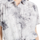Ultra Flirt Junior's Tie Dye Tie Hem Shirt Blue Size L