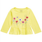 First Impressions Toddler Girl's Cotton Floral Print T-Shirt Yellow Size 2T